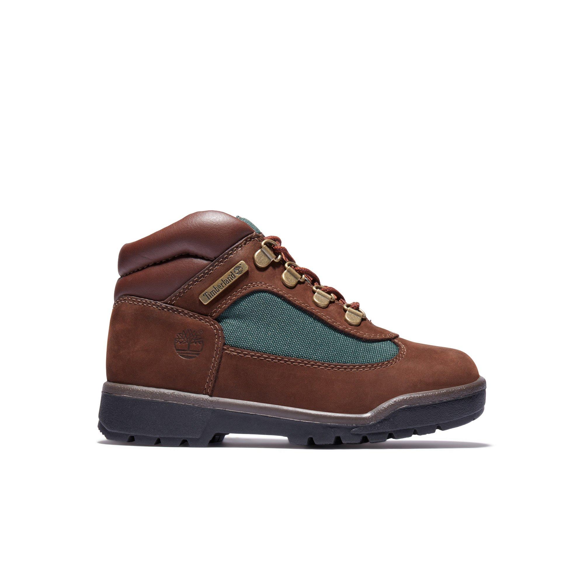 Timberland Premium Mid Brown Preschool Boys Field Boot Hibbett